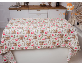 Скатерть с тефлоновым покрытием Пасхальная 120*180